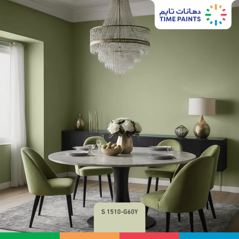 Beautiful colors for the family dining room.
