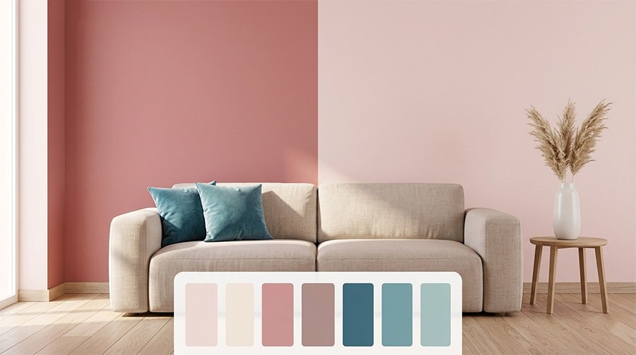 ألوان دهانات تايم لكل مساحة