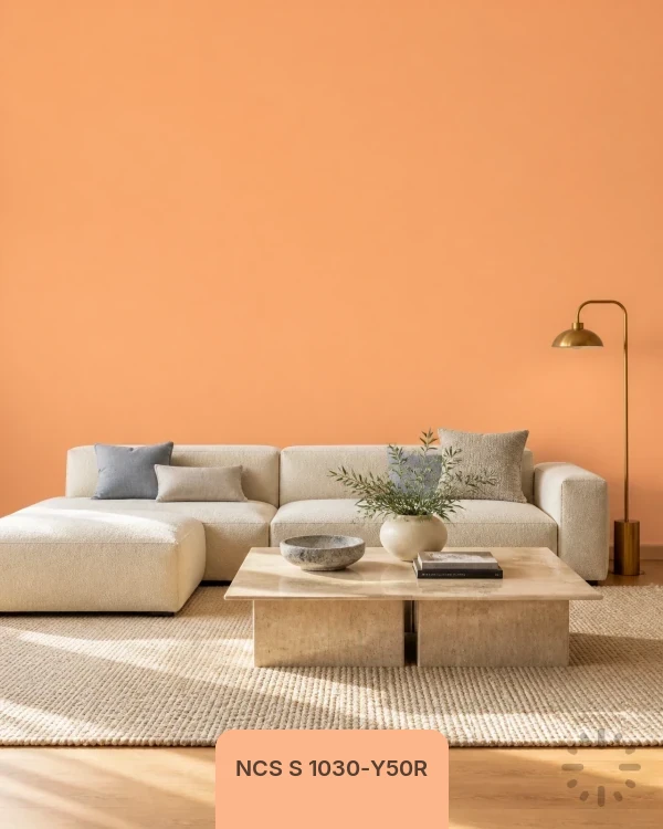 NCS S 1030-Y50R color from Time Paints