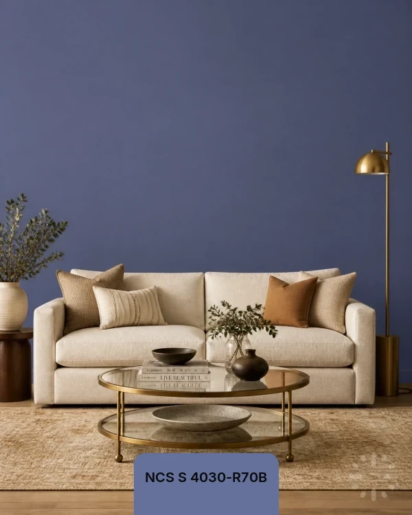 NCS S 4030-R70B color from Time Paints