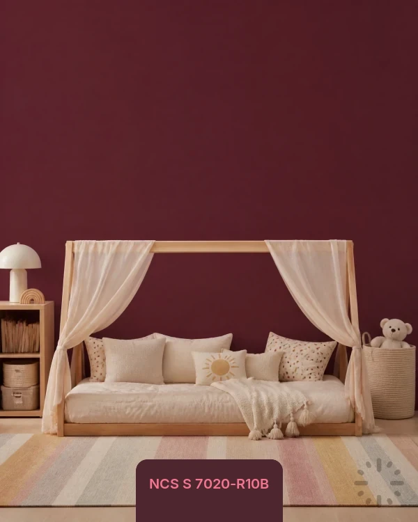 NCS S 7020-R10B color from Time Paints